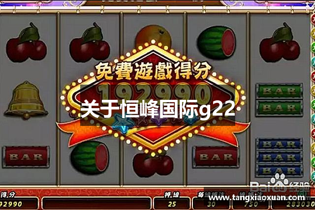 关于恒峰国际g22